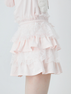 天使のチャーム裏毛スカート