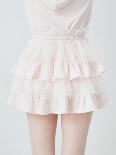 天使のチャーム裏毛スカート