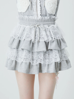 天使のチャーム裏毛スカート