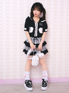 天使のチャーム裏毛スカート