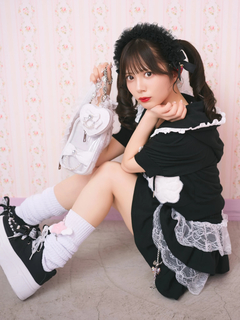 天使のチャーム裏毛スカート