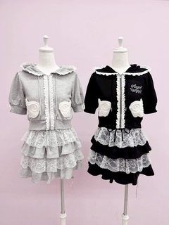 天使のチャーム裏毛スカート