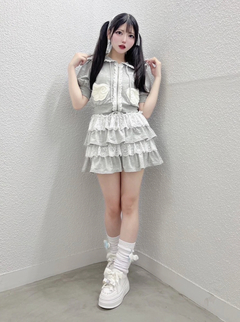 天使のチャーム裏毛スカート