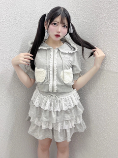 天使のチャーム裏毛スカート