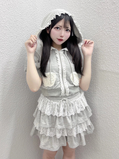 天使のチャーム裏毛スカート