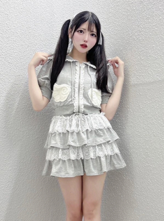 天使のチャーム裏毛スカート