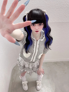 天使のチャーム裏毛スカート