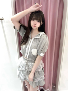 天使のチャーム裏毛スカート