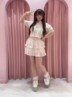 天使のチャーム裏毛スカート