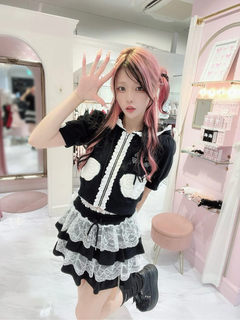 天使のチャーム裏毛スカート