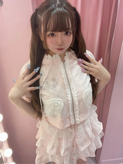 天使のチャーム裏毛スカート