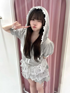 天使のチャーム裏毛スカート