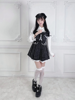 【お姫様に】おリボンキラキラツイードセットアップ