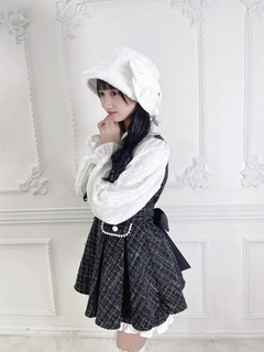 【お姫様に】おリボンキラキラツイードセットアップ