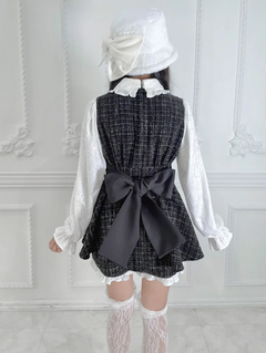 【お姫様に】おリボンキラキラツイードセットアップ