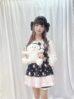 大きなフリルリボンバレッタ