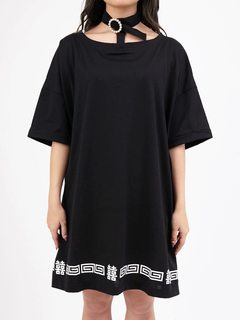 チャイナロゴチョーカーTシャツ