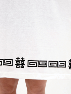 チャイナロゴチョーカーTシャツ