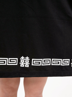 チャイナロゴチョーカーTシャツ