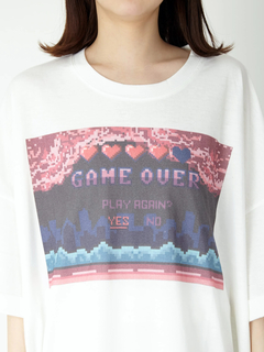 8BitゲームプリントユニセックスBigTe