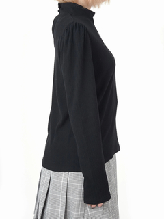 ローズ刺繍テレコTOPS