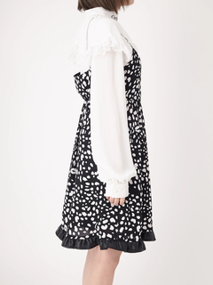 ダルメシアンプリントキャミワンピ