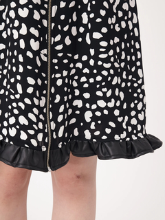 ダルメシアンプリントキャミワンピ