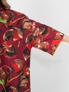 チョコレートチェリーネクタイBIGシャツ