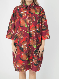 チョコレートチェリーネクタイBIGシャツ