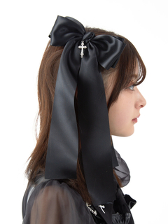 クロスモチーフリボンバレッタSET