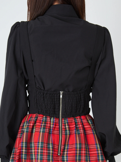 ハーネスチェックスカート