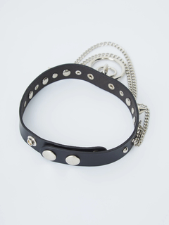 合皮チェーンチョーカー