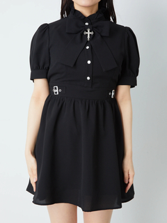 クロスモチーフワンピース