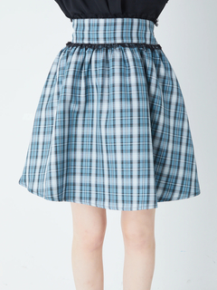 チェックギャザーSK