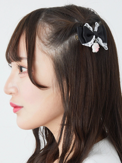 にくきゅうリボンクリップ