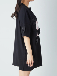 リボンがいっぱいプリントTe