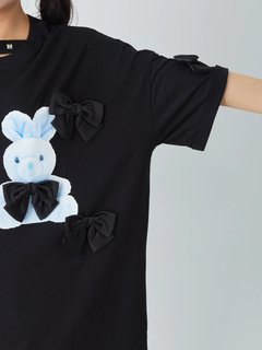 リボンがいっぱいプリントTe