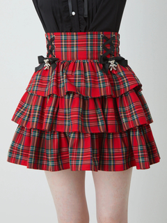 くまちゃんリボンティアードスカパン