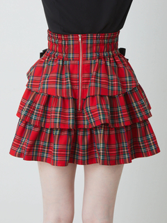 くまちゃんリボンティアードスカパン