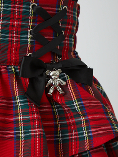 くまちゃんリボンティアードスカパン