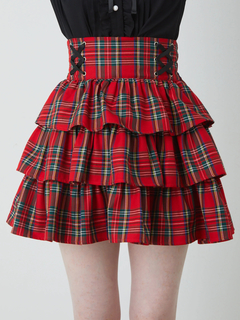 くまちゃんリボンティアードスカパン