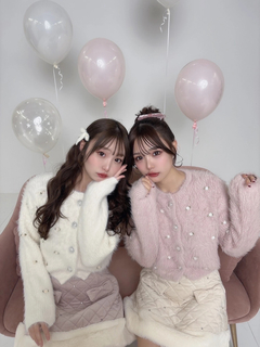 キルティング台形スカート