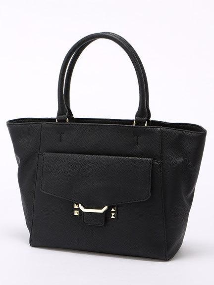 スタッズ付合皮トートBAG
