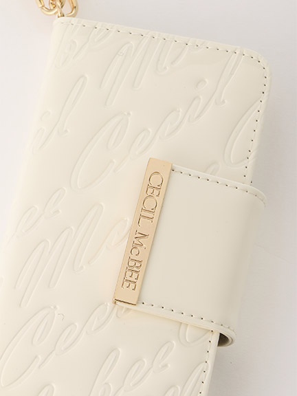 Iphoneエナメル手帳型iphoneケース Cecil Mcbee セシルマクビー のspケース ファッション通販 Ailand アイランド