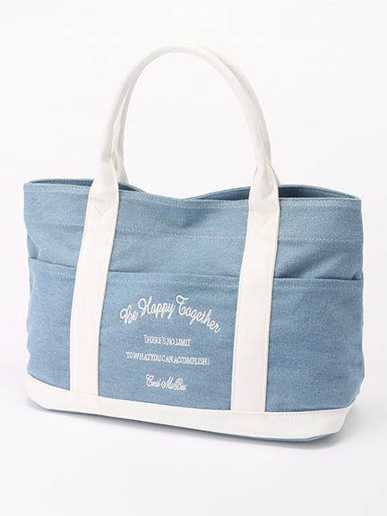 配色キャンバストートBAG