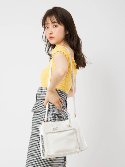 クリアハンドルpvcバッグ Cecil Mcbee セシルマクビー のショルダーバッグ ファッション通販 Ailand アイランド