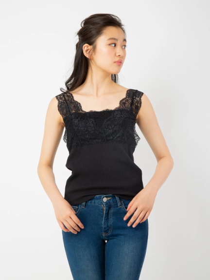 パット入りキャミソール Cecil Mcbee セシルマクビー のキャミソール ベアトップ ファッション通販 Ailand アイランド