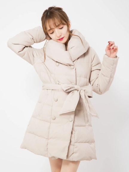 ダブルボタンダウンコート Cecil Mcbee セシルマクビー のダウン ファッション通販 Ailand アイランド ダブルボタンダウンコート Cecil Mcbee セシルマクビー のダウン ファッション通販 Ailand アイランド