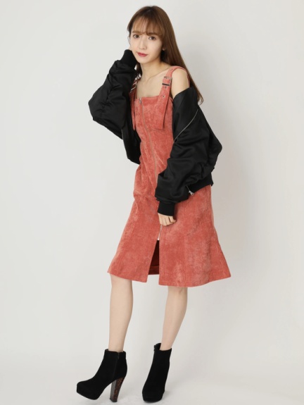 フロントzipマーメイドワンピース Cecil Mcbee セシルマクビー のワンピース ファッション通販 Ailand アイランド