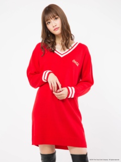 コカ コーラコラボ ニットワンピース Cecil Mcbee セシルマクビー のワンピース ファッション通販 Ailand アイランド コカ コーラコラボ ニットワンピース Cecil Mcbee セシルマクビー のワンピース ファッション通販 Ailand アイランド